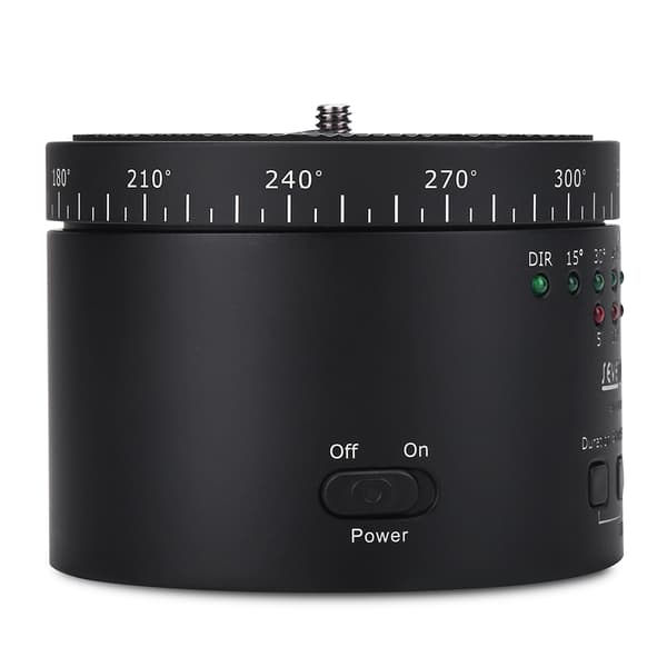 360 graders rotasjon elektronisk panorama Time Lapse stativ kulehode stabilisator for DSLR