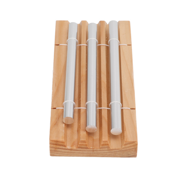 Trefarvet vindklokker Orff Percussion Instrumenter Børneundervisningshjælpemidler Vindklokker
