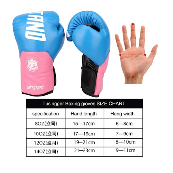 Boksehandsker til mænd og kvinder, boksetræningshandsker, taekwondo sandbag handsker, Muay Thai sparring træningshandsker  hvid og sort 10oz