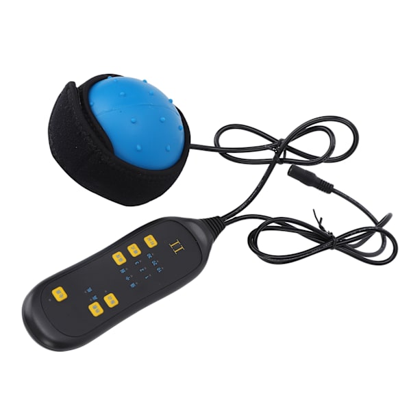 Elektrisk varm kompressboll infraröd terapi fingermassage rehabilitering hemiplegi fingeråterställningsutrustning 240V