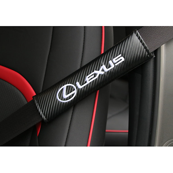 For Lexus Skulderbeskytter Rx Gs Es Is Nx Lexus Karbonfiber Setebelte Skulderbeskytter Trim (Par)