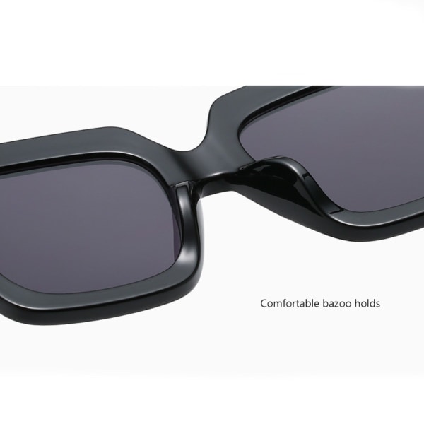 Retro båglösa Aviator solglasögon för kvinnor män Classic Lady UV400 skyddsgradient lins solglasögon