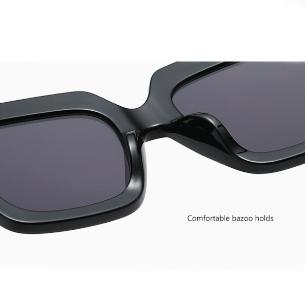 Retro Rimless Aviator Solbriller for Kvinner Menn Klassisk Dame UV400 Beskyttelse Gradient Linse Solbriller