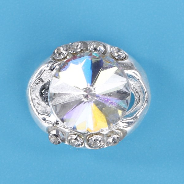10 stk. Glitter Legering Rhinestones Manicure Metal Vanddråbe Zircon Neglekunst Dekoration 03#270