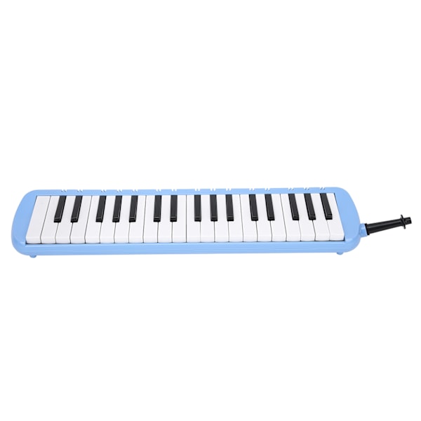 Melodica 37 tangenter Keyboard Vind Musikk Instrument for Nybegynner Profesjonell TreningBlå