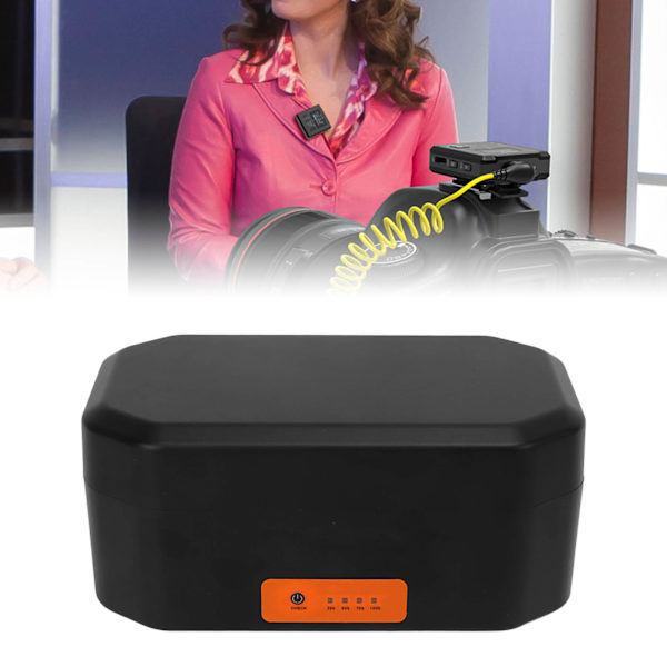 4200mAh trådlöst mikrofonladdningsfodral 3 kanaler snabbladdning med typ C mikrofonladdningsbox för Rode Wireless GO Wireless GO II