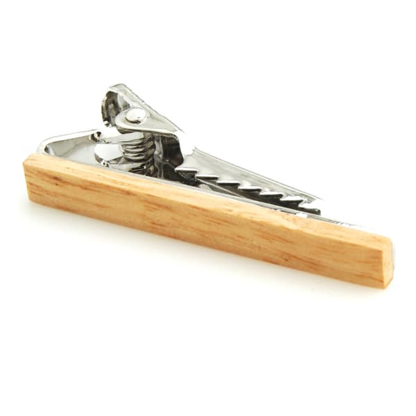 Menn Retro Tone Enkel slips slipsbar spenne klipp beste julegave