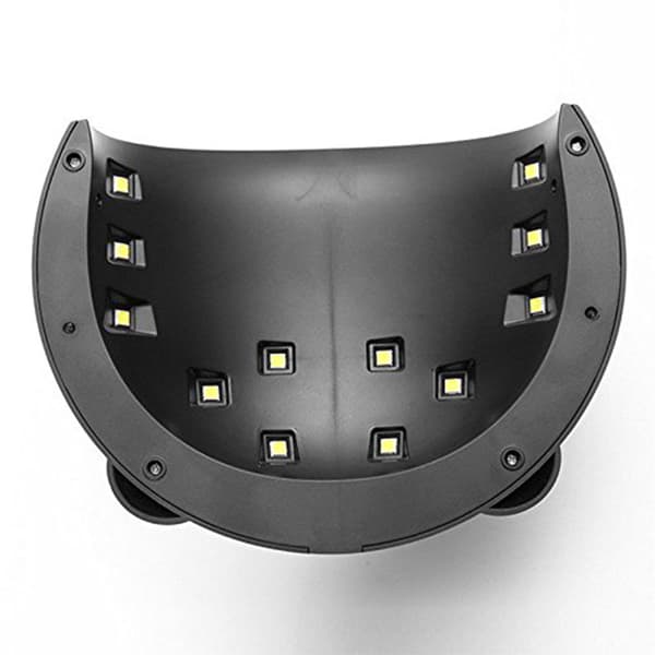 LED Neglelampe Fototerapi 12stk Lyschips Timer Automatisk Intelligent Negle Tørrer til Manicure