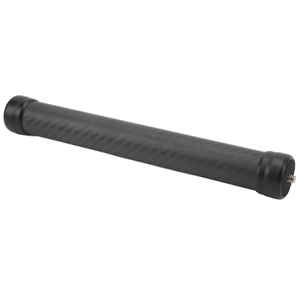 25cm kamerastabilisator förlängningsstång i aluminiumlegering kolfiber 33mm diameter 1/4in pinne för Ronin S