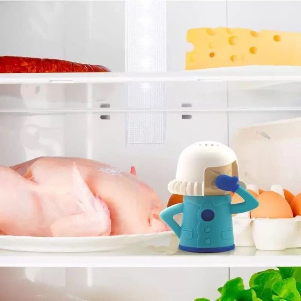 Mikrovågsrengöring Arg mamma med kylskåpsluktabsorbent Cool mamma (2 st)