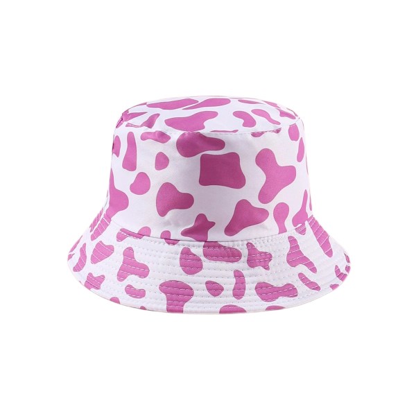Fiskerhat til kvinder - Solhat med dobbeltsidet fiskerhat til damer - Lækker casual hat - Basin hat, Pink