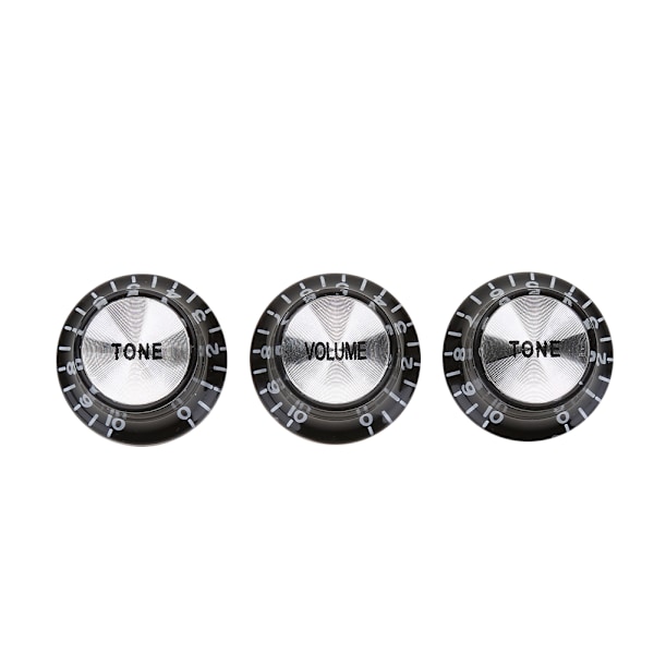 3 stk. Gitar Tone Volumkontroll Knapper Erstatning for Fender Elektriske Gitarer