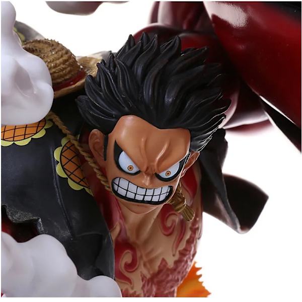 One Piece POP Anime Actionfigur Monkey·D·Luffy Figurer Samlarobjekt Modell Karaktär Staty Leksaker Skrivbordsdekorationer