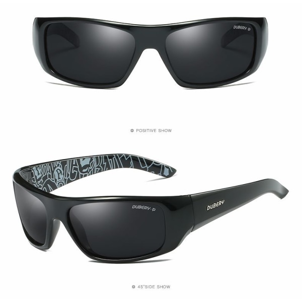 Solglasögon Sportband för män UV-skydd Polariserad okrossbar TR90-båge för cykling Löpning Basebollfiske