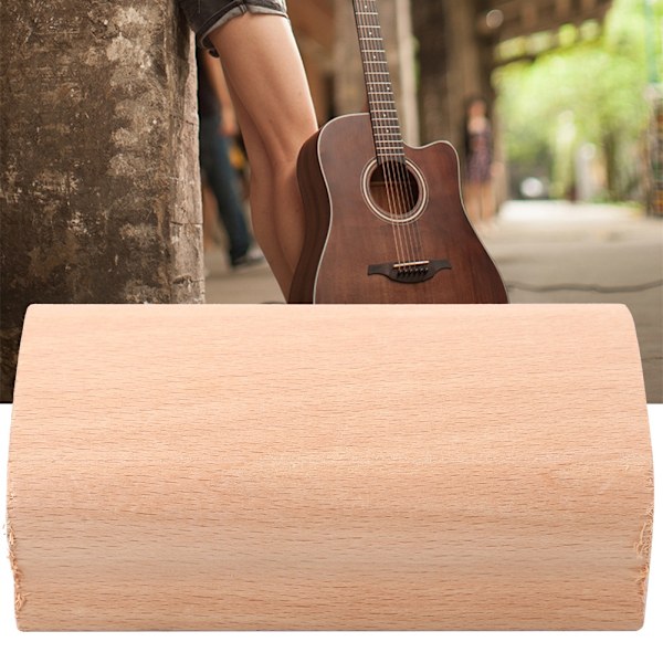 Guitar Fingerboard Radius Sanding Block Fret Leveling Tool med slibepapir (12'')