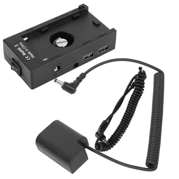 Full Coded DMW‑DCC12 Dummy Batteri Pack Koppling Adapter för GH3 GH4 GH5 GH5S Kamera