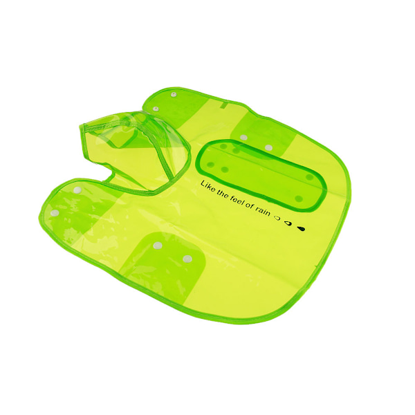 Regnkappa för husdjur, återanvändbar regnkappa för valp i plast, Transparent Regnkläder för hundar för husdjur (Grön M)
