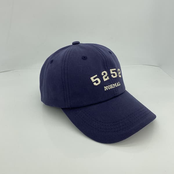 Dotpet Hat Dam Digital Broderi Sommar Mode Casual Baseball Cap Män (Marinblå)