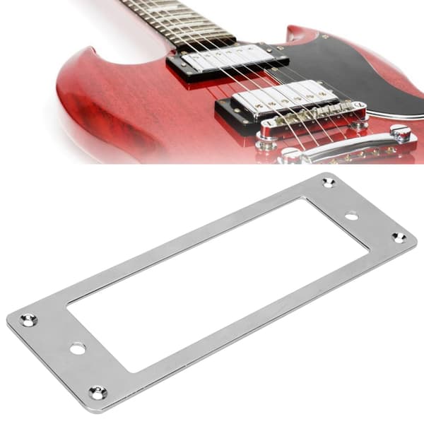 Pickup-ram silver krompläterad basinstrumenttillbehör 151 mm