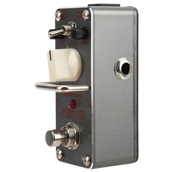 Analog Flanger Pedal Elektrisk Gitarr Mini Singel Block Effekt True Bypass 3 Knapp ATR-3