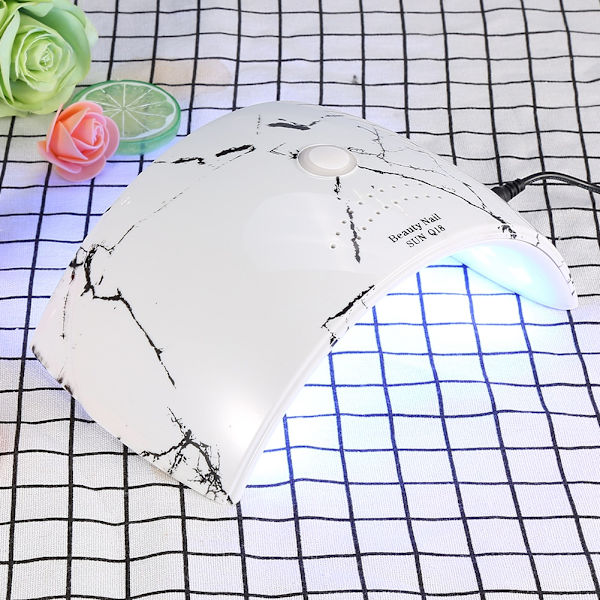 36W LED-lampe neglelampe UV-herding gelpolering automatisk sensor manikyr maskin  D