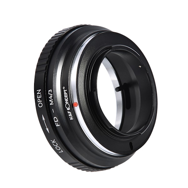 K&F Concept 1 st robust adapterring för makroobjektiv M4/3-fattning DSLR-kamera