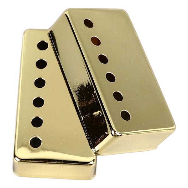 2 stk. Elektrisk gitar Humbucker Pickup Shell Messing Profesjonell Gitar Pickup Deksel for LP Gull 52mm 52mm