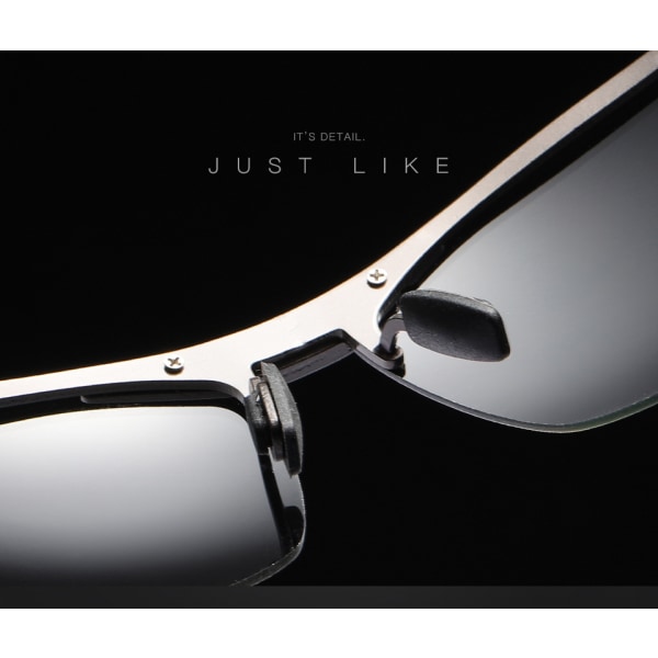 Polariserade solglasögon för män och kvinnor,UV400-skydd och anti-bländning Retro fyrkantig mattsvart spegelbågekörning