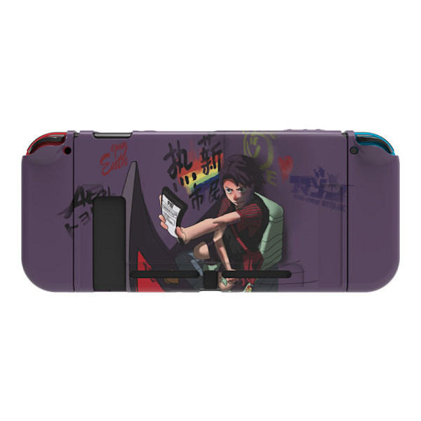 Dockningsbar skyddande väska för Nintendo Switch, söt mjuk TPU slim case cover för NS-konsol och Joy-Con-kontroller