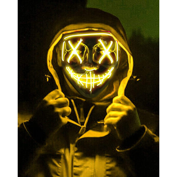 Halloween LED Horror Cool Modemaske