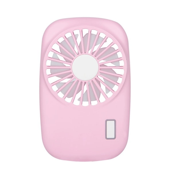 Kädessä pidettävä minituuletin, tehokas pieni henkilökohtainen kannettava tuuletin, säädettävä nopeus, USB ladattava, viilentävä lapsille, tytöille, pojille, naisille, kotiin pink