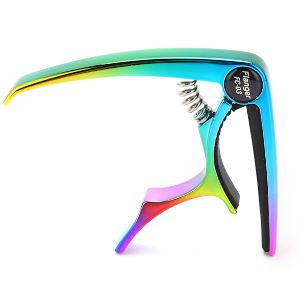 Guitar Capo Elektrisk Zink Legering Smukke Farver Folk Pop Akustisk Tilbehør FC‑03