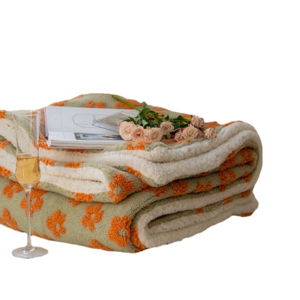 Fleecefilt – 43x59 – Mjuk, Plyschig, Fluffig, Luddig, Varm, Mysig, Tjock – Perfekt för Soffa, Säng, Stol