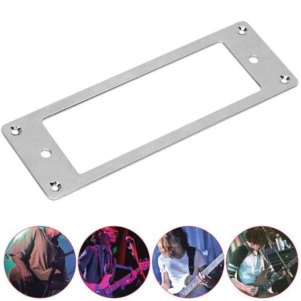 Pickup-ram silver krompläterad basinstrumenttillbehör 151 mm