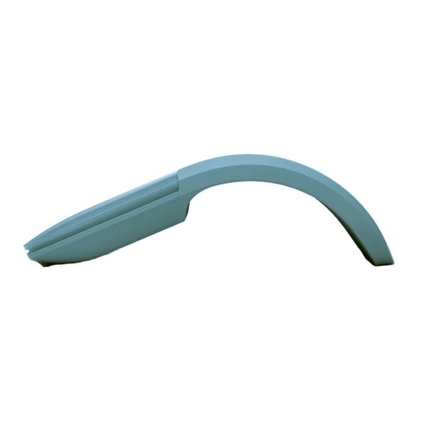 Mus, stilig, ergonomisk design, slank og lett, Bluetooth-mus for PC/bærbar PC, blå for Windows/Mac
