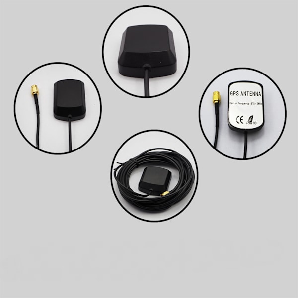 Antenne GPS og GLONASS Dual Band Rektangulær Form Magnet Mount Navigation gnss Antenne Antenne