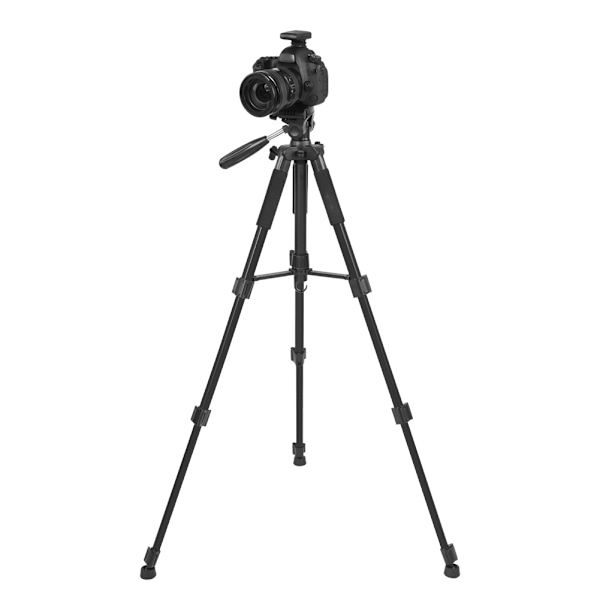 Zomei Q111 hopfällbart stativ i aluminiumlegering med panorering för SLR DSLR digitalkamera (svart)