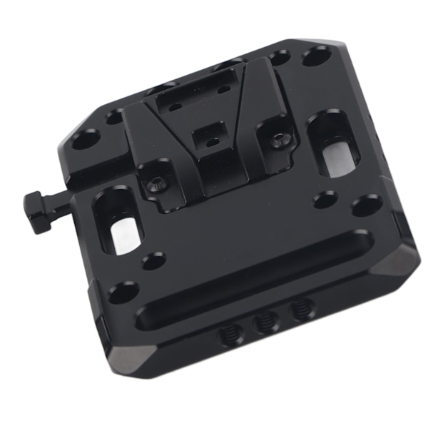Full Metal V Mount Batteriplatta Bas CNC Anodiserad Bearbetning V Lock Batteri Snabbfrigöringsplatta Adapter