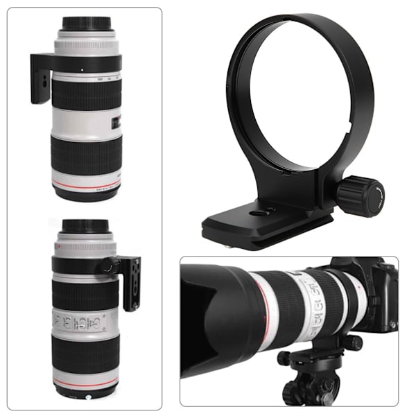 C720XB Metall Lins Krage Stöd Stativfäste Ring Ersättnings Bas Stativ Adapter Universal För Canon 70-200 f2.8L IS USM Objektiv