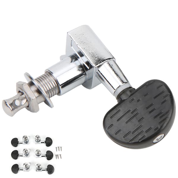 Guitar Tuning Pegs Head Tuners String Locking Knobs Velegnet til Elektrisk Klassisk Instrument Semicirkel