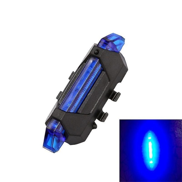 Varningsljus Night Safety Led Torch Light Bar Xiaomi M365 elektrisk skotertillbehör (blå)