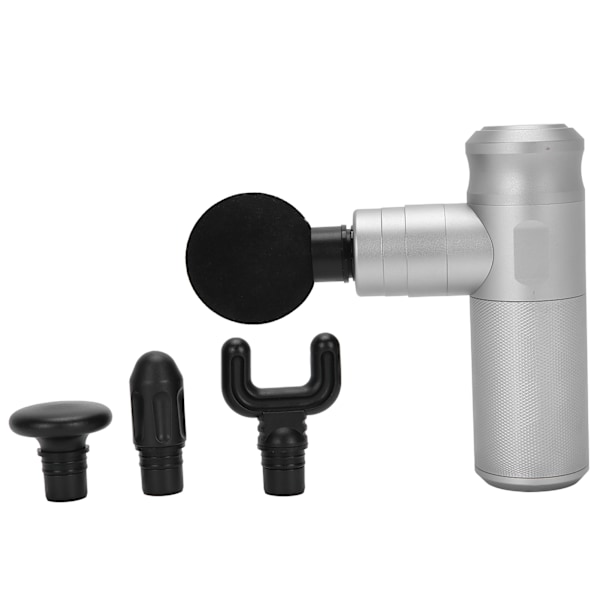 Mini elektrisk muskelstimulator Kroppsavslappning Smärtlindring Justerbar Muskelmassager (Silver)