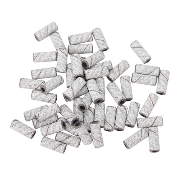 100 st 240 Grit Nagelkonst Slipband Manikyr Polering Slipband för Nagelborr