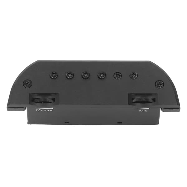 Akustisk gitarr pickup ljudförstärkning hålfri trä gitarr pickup förstärkare med batteri