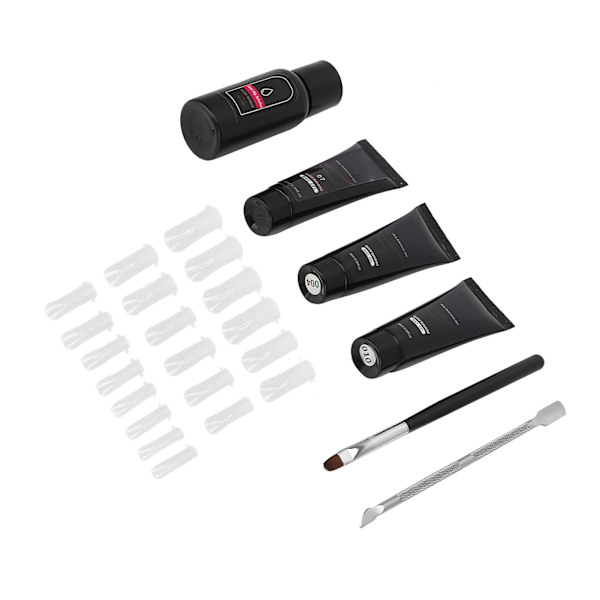 Förlängningslimset DIY 30ml Förlängningslimverktyg Set Present till Nagelkonst Nybörjare Älskare