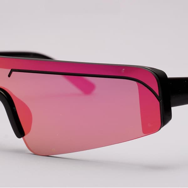 Naisten Rimless Party Statement -aurinkolasit