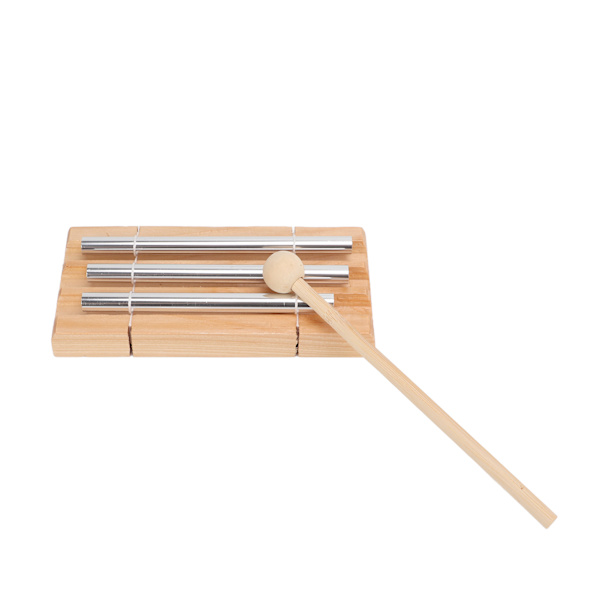 Trefarvet vindklokker Orff Percussion Instrumenter Børneundervisningshjælpemidler Vindklokker