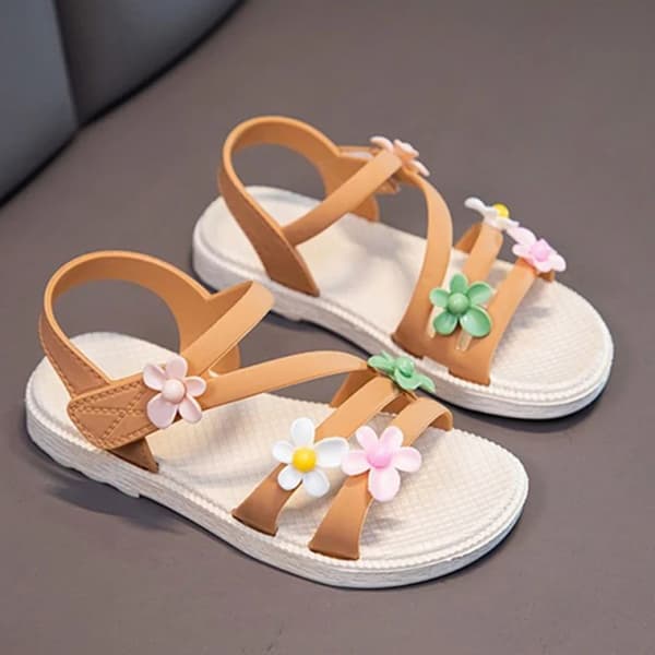 Børns Khaki Blød Sål 29(17.5cm)