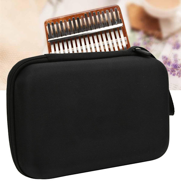 Kalimba Etui 20 / 17 / 15 / 10 Tangenter Tommelfingerklaver Taske Opbevarings Etui Lille og Holdbar Håndtaske