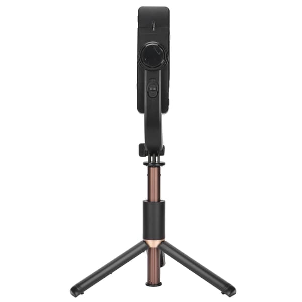 Q08d Bluetooth Selfie Stick Stativ LED Dobbel Fylllys Trådløs Multifunksjonell Selfie Stick med Fjernkontroll for Android